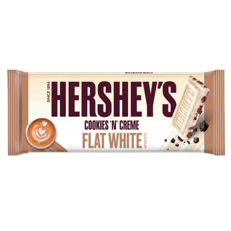 Hershey's Cookie 'n Creme Flat White 24x90 gr.