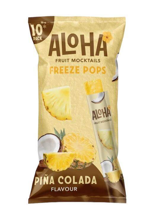 Aloha Freeze Pops Pina Colada 10x50ml